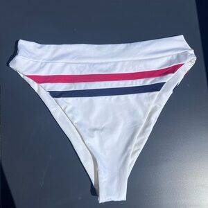 L*Space White Bikini Bottom
